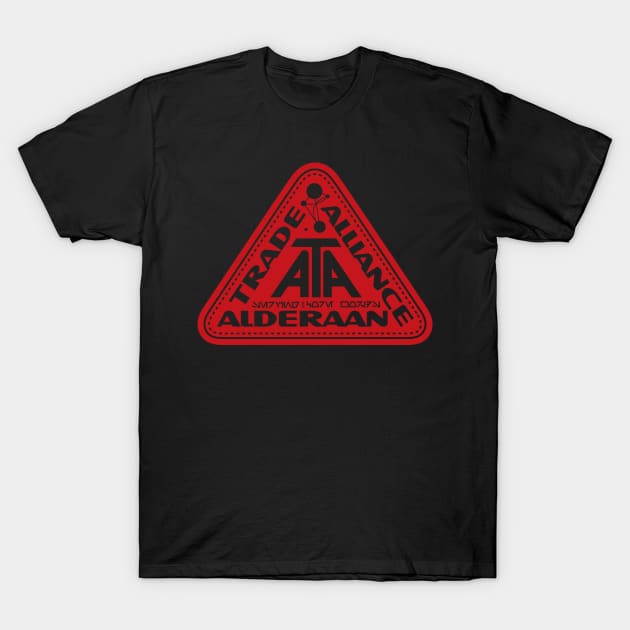 Alderaan Trade Alliance T-Shirt by MindsparkCreative